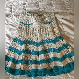 NWOT Vintage Crochet midi skirt. Never worn.